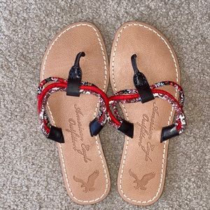 American Eagle Sandals. Like New.